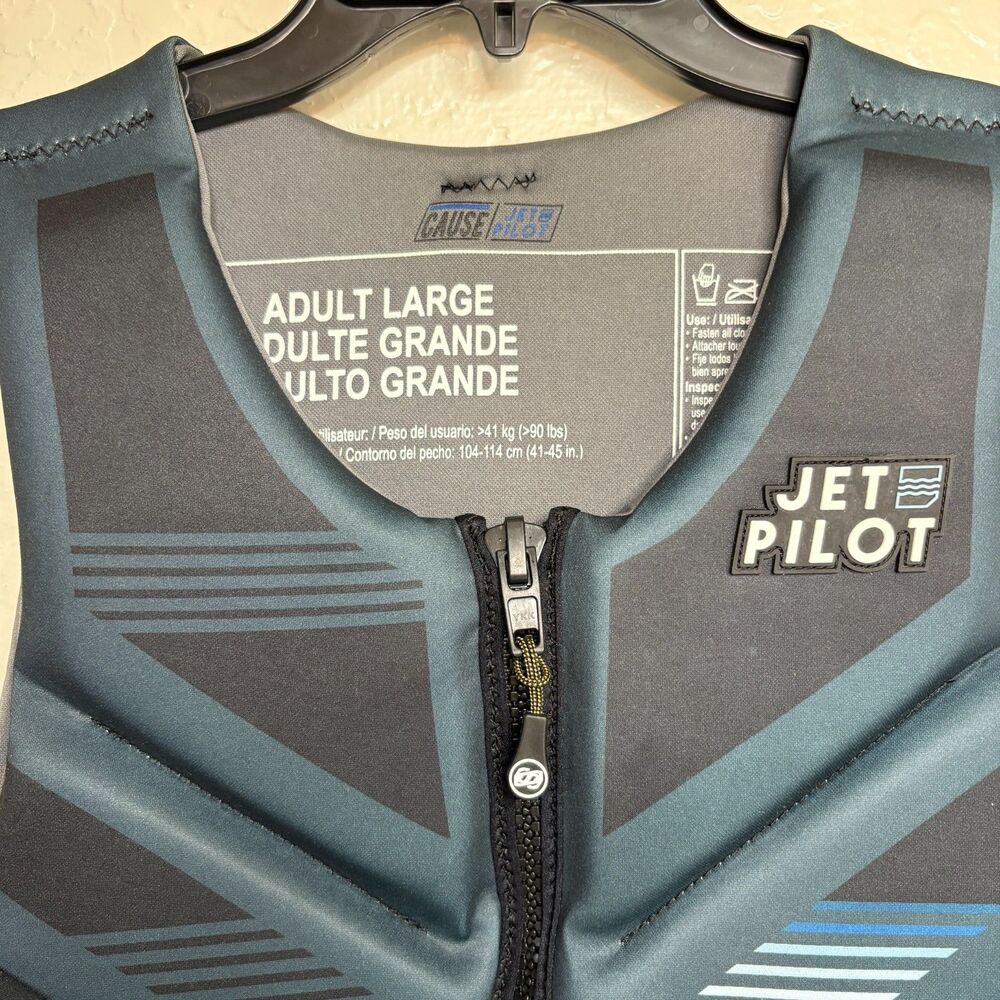 NWOT JET PILOT Mens Large Coast Guard Approved Life Jacket 2025 Version